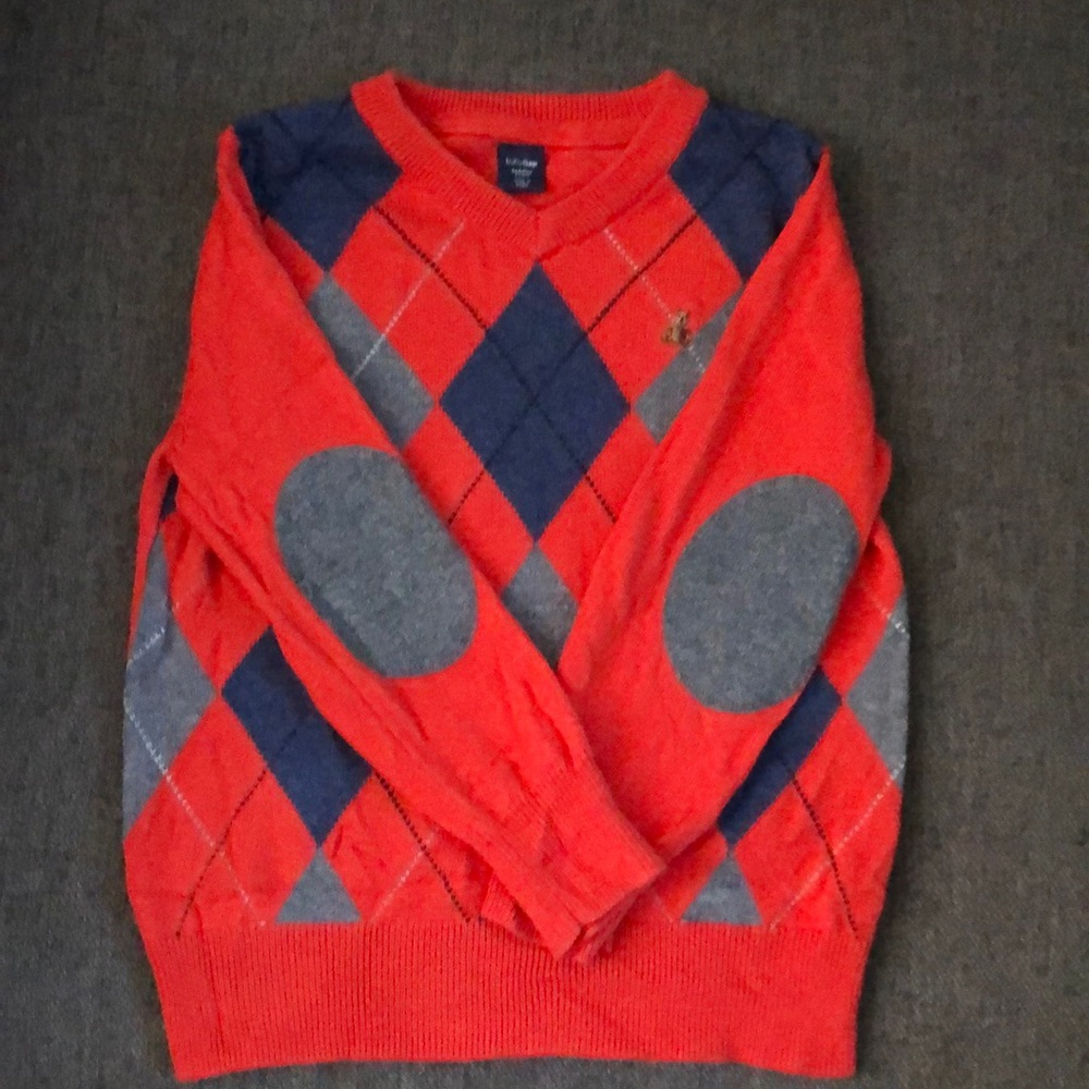 Boys Fall Gap Argyle Sweater 3